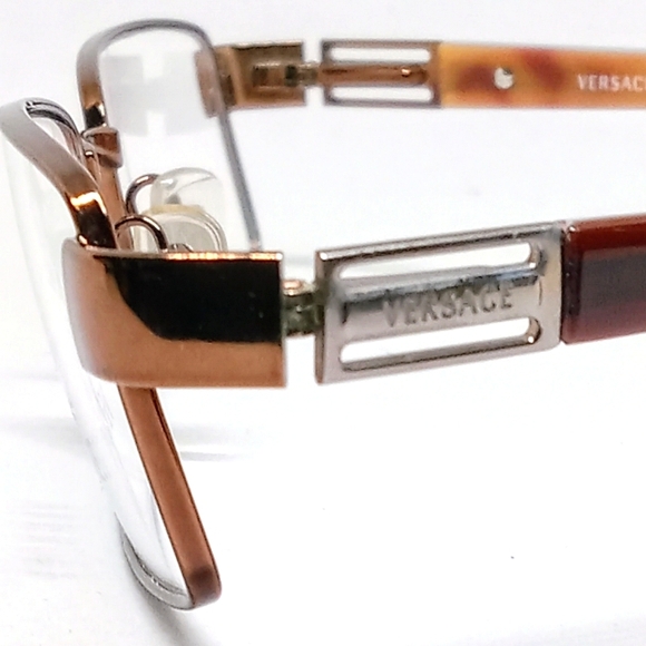 VERSACE " VE 1120" EYEGLASSES WITH DEMO LENS: - Picture 4 of 16
